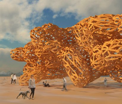 A visualisation from a student studying at Monash University