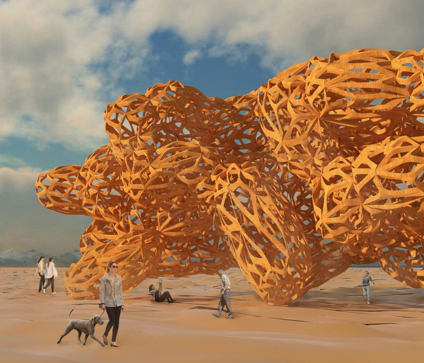 A visualisation from a student studying at Monash University
