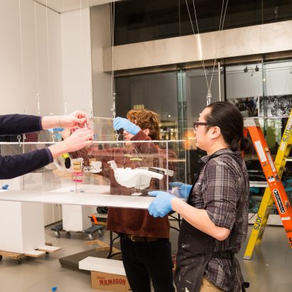 Students at the Parson's School of Design