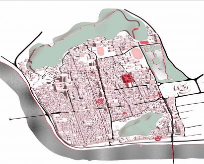 A map of Linhai