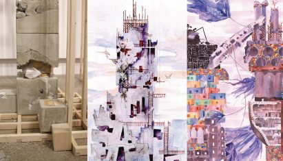 Illustrations and photographs of "architectural ruins"