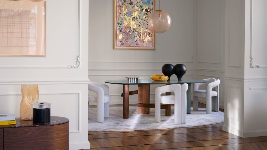Sengu table by Patricia Urquiola for Cassina