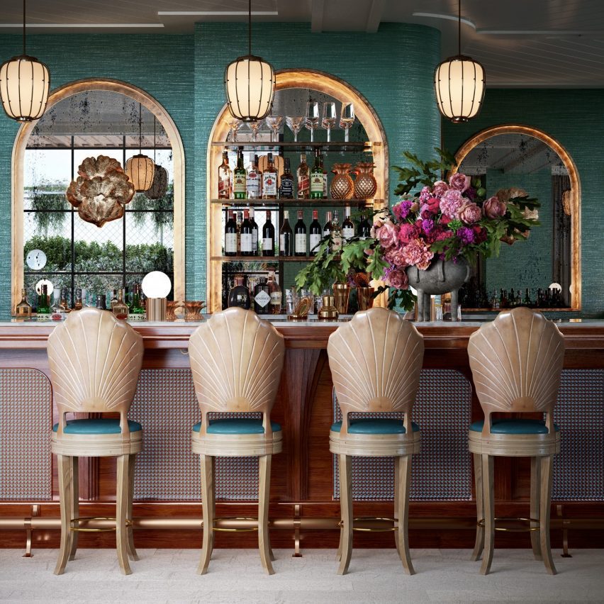 The Goodtime Hotel, Bar by Gabriel Saunders