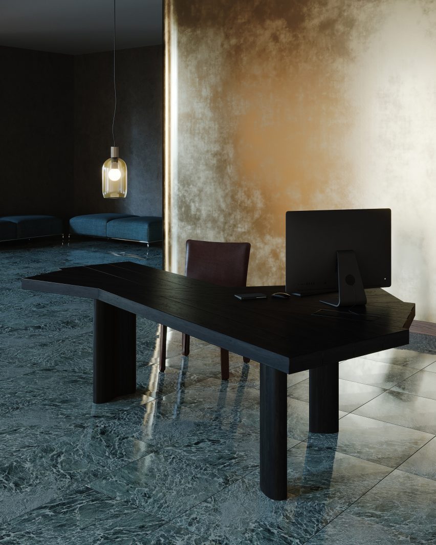 Ventaglio Pro table by Charlotte Perriand for Cassina
