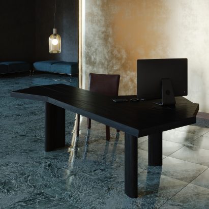 Ventaglio Pro table by Charlotte Perriand for Cassina