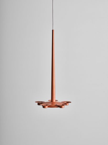 Marcel Wanders studio Cu-Cou light for A Flame for Research