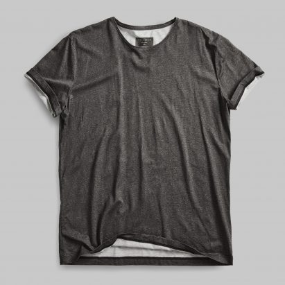 Algae black T-shirt by Vollebak and Living Ink