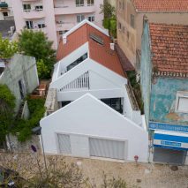 18th-century sawmill transformed into contemporary gabled house
