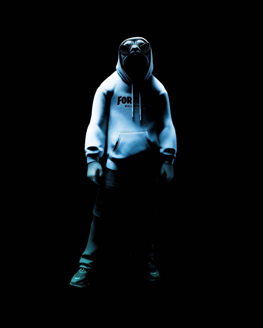 Balenciaga Fornite clothing collaboration