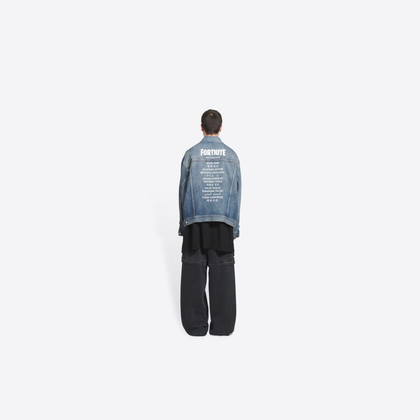 Balenciaga Fornite clothing collaboration