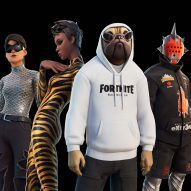 Fortnite characters wearing balenciaga