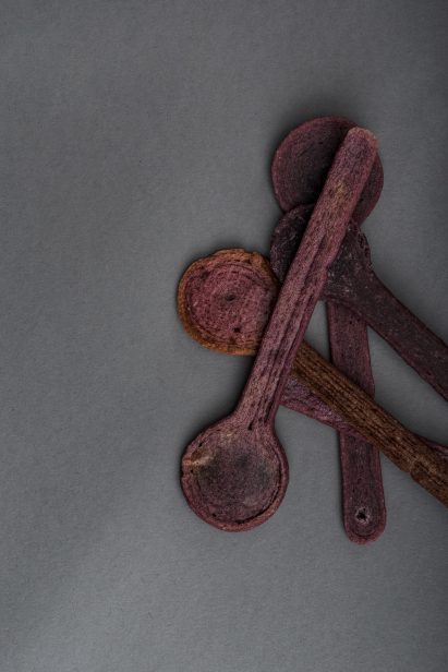 Purple spoons by Studio Gollackner