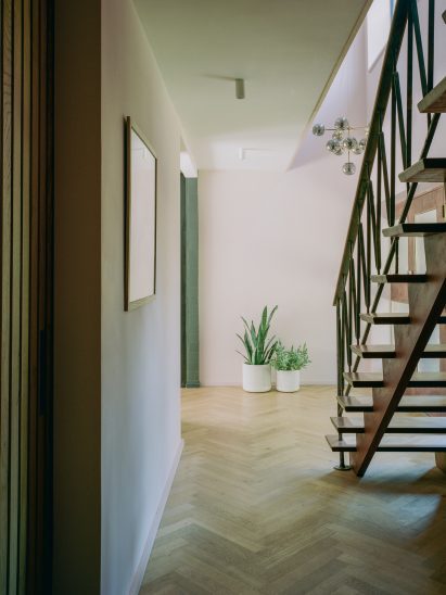 Hallway of Bawa House by Alter & Company