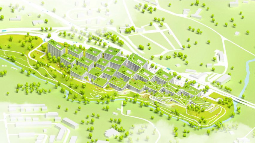 Drawing of fuse valley by BIG