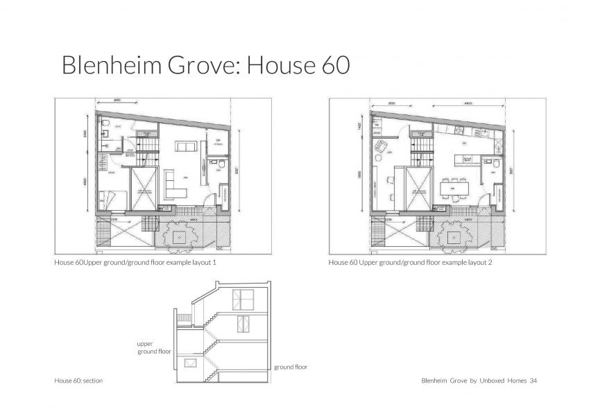 Custom build homes at Blenheim Grove London