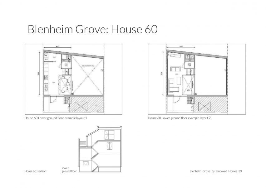 Custom build homes at Blenheim Grove London