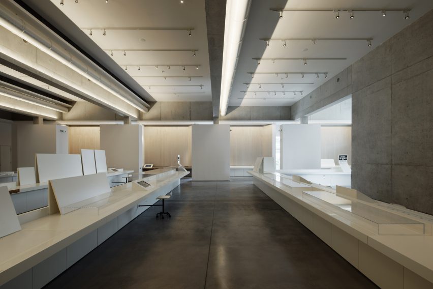 Contemporary International Resource Library by Bruno Gaudin Architectes