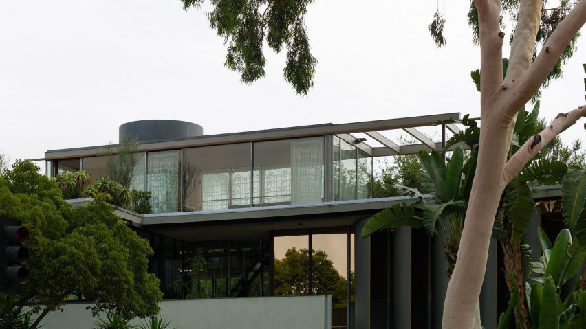 Penthouse of the VDL II house from the exterior