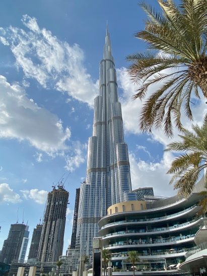 The Burj Khalifa in Dubai