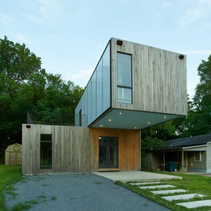 This house was designed by students in Arkansas