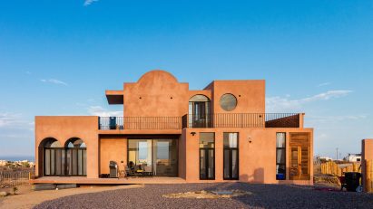 A concrete house in Mexico