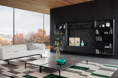 A photograph of Cesar's Dressup unit with a black finish