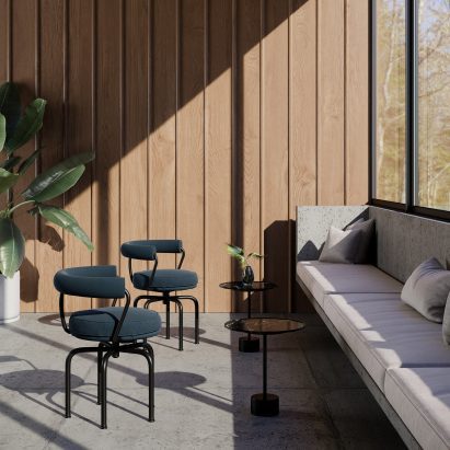 LC7 Chair by Charlotte Perriand for Cassina