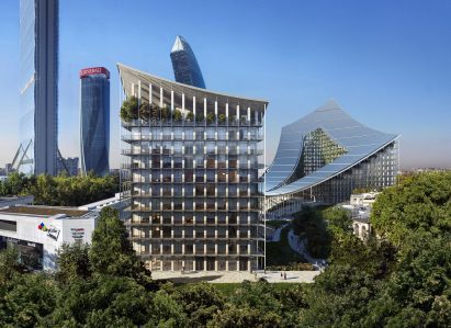 The CityLife site in Milan