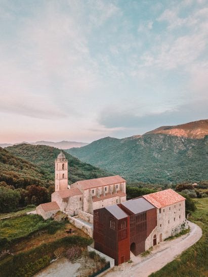 Saint-Francois Convent was built on a hillside