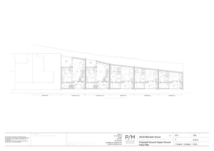 Custom build homes at Blenheim Grove London