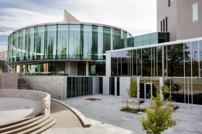 The museum's new welcome centre