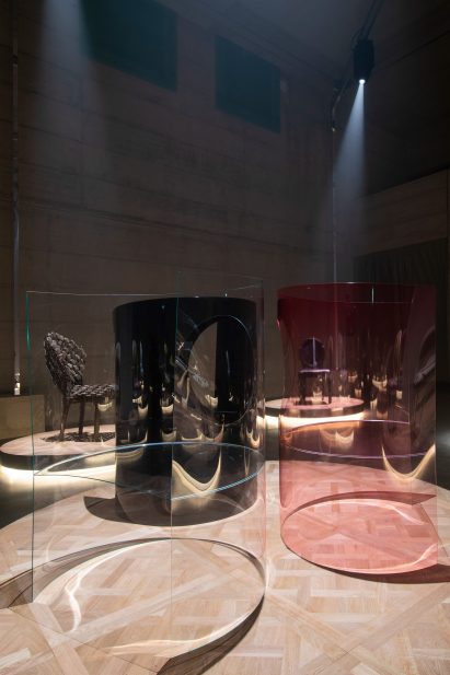 Nendo chair designs for Dior