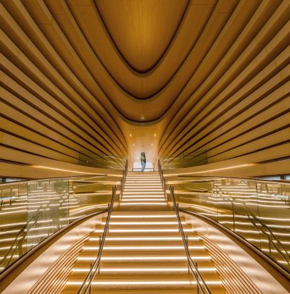 Inside the UK Pavilion