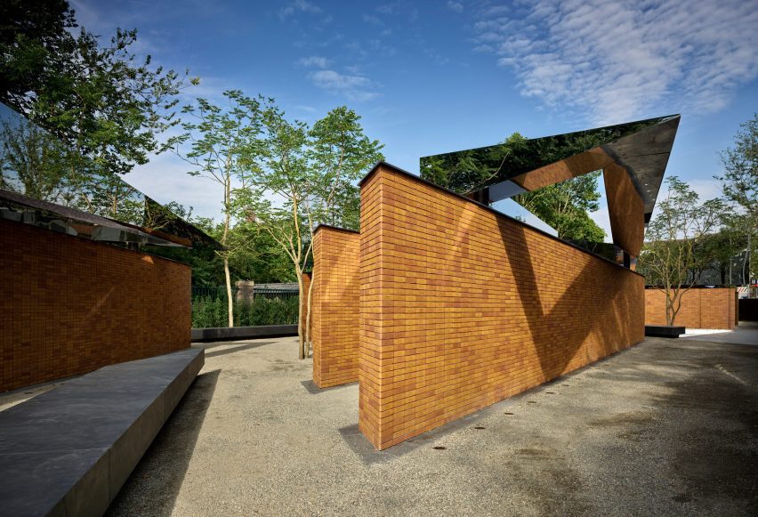 Brick memorial by Studio Libeskind