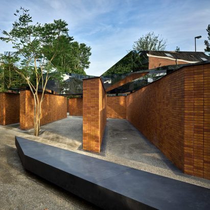 Walls of Dutch Holocaust Memorial of Names