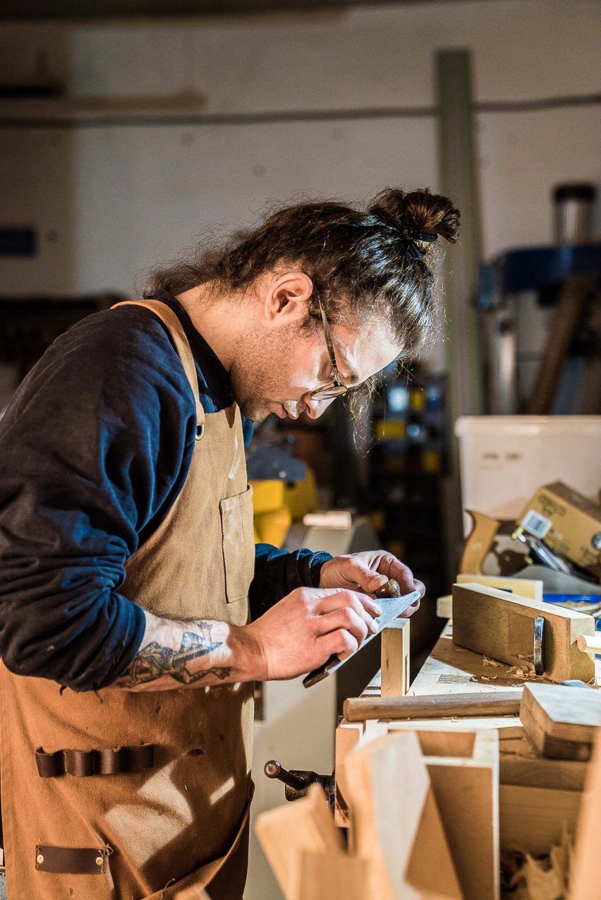 Daniele Barco is Goldfinger's designer and maker