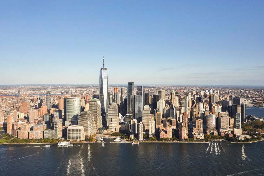 The buildings on the World Trade Center site 25 years later