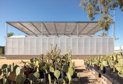 Hazel Hare Center includes polycarbonate in its design