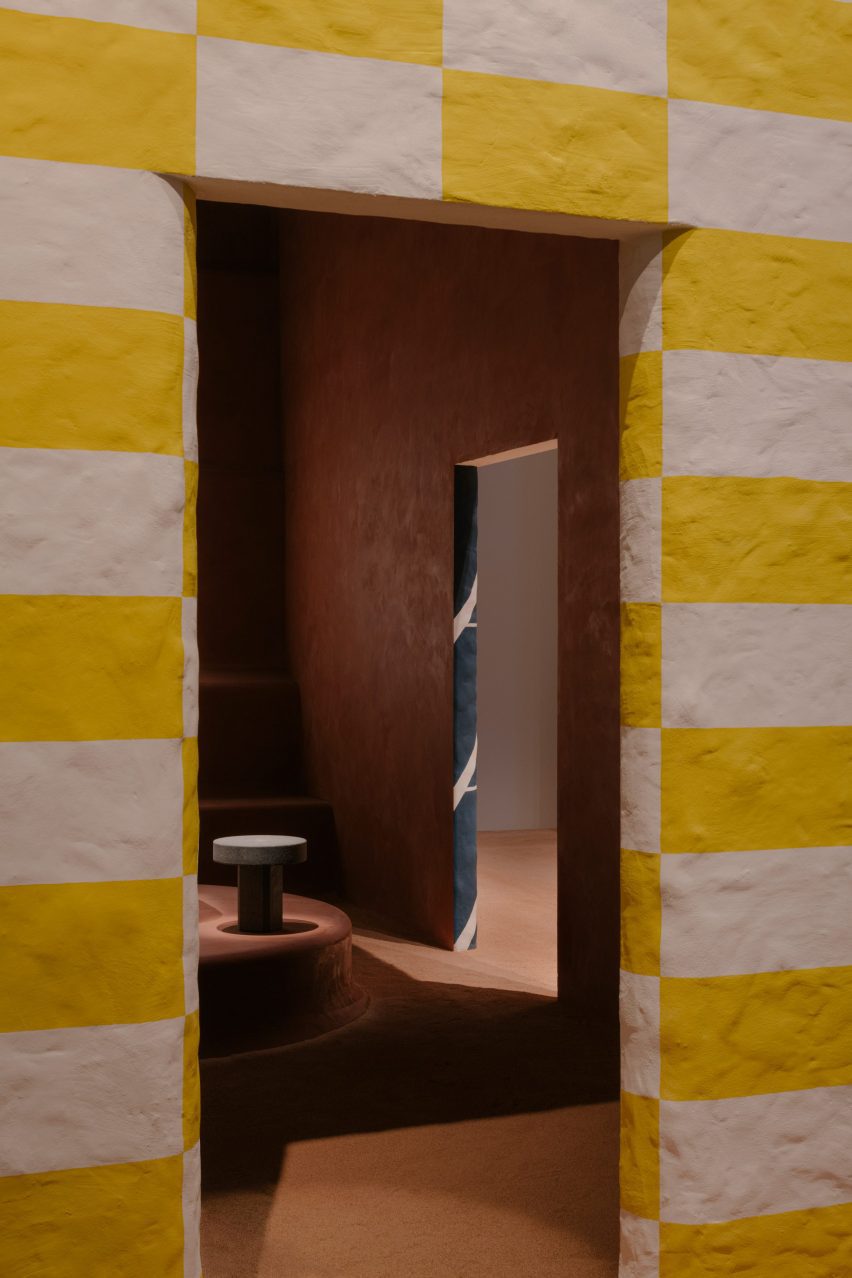 Charlotte Macaux Perelman's installation for Hermès