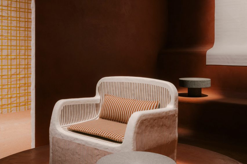 Charlotte Macaux Perelman installtion for Hermès