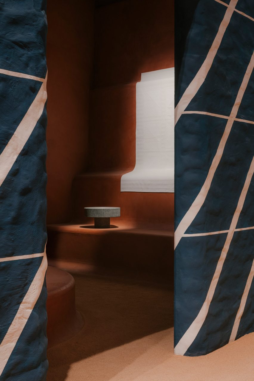 Charlotte Macaux Perelman's installation for Hermès