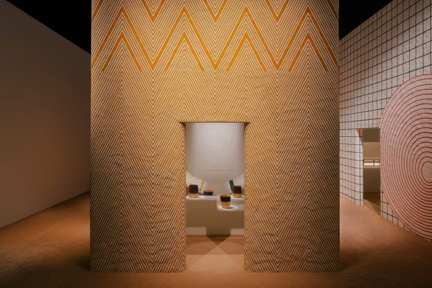 Charlotte Macaux Perelman's installation for Hermès