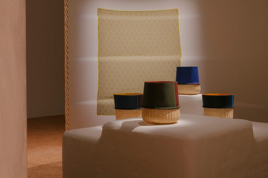 Charlotte Macaux Perelman's installation for Hermès