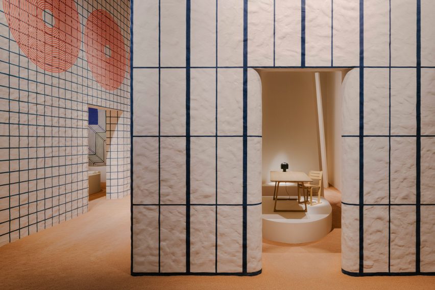 Charlotte Macaux Perelman's installation for Hermès