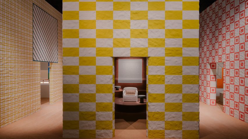 Colourful structures by Charlotte Macaux Perelman for Hermès