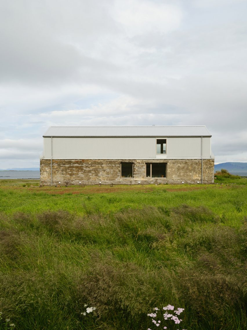 A converted barn in Iceland