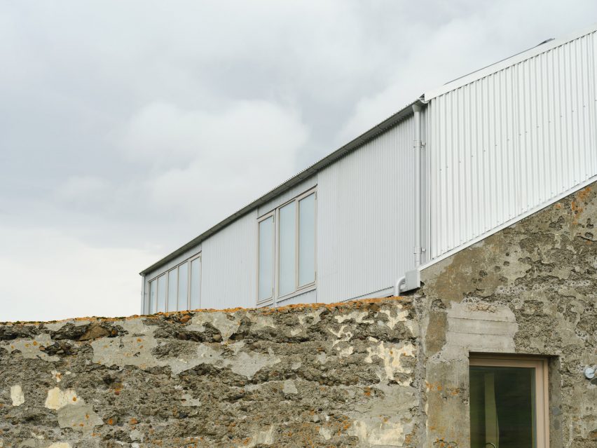 A converted farm building in Iceland