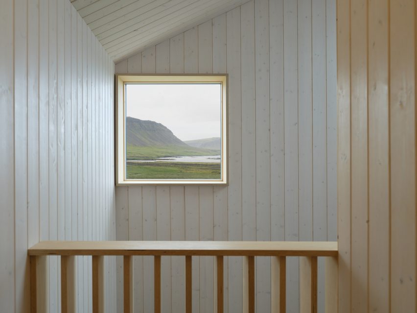 Wood-lined interiors