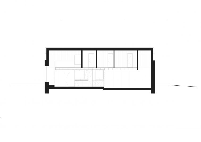 Section of Hloduberg Artists Studio by Studio Bua
