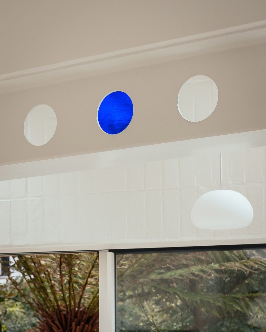 Structural details inside VATRAA's Camden house extension